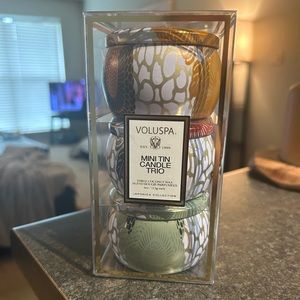 Voluspa Mini Tin Candle Trio